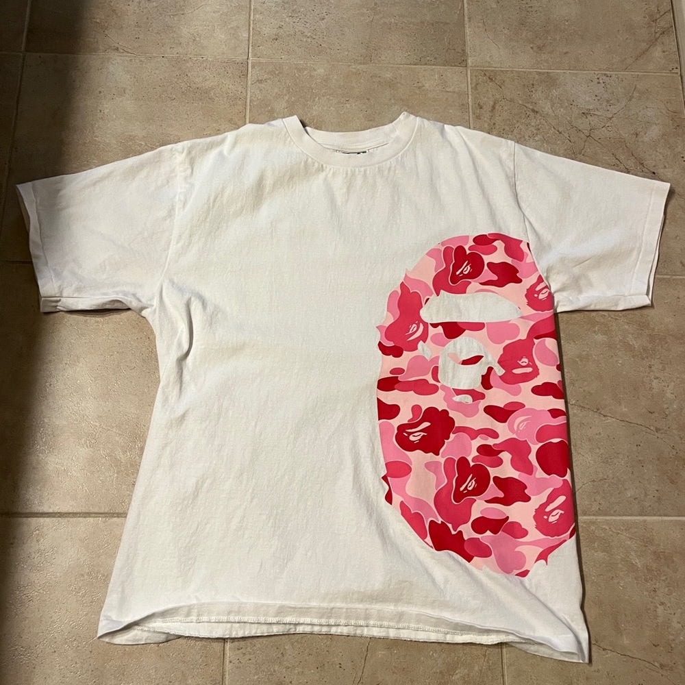 BAPE ABC Camo Side Ape Head T-Shirt